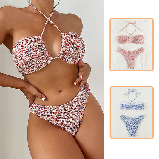 Bikini Set Beach Fashion Halter Neck Swimsuit